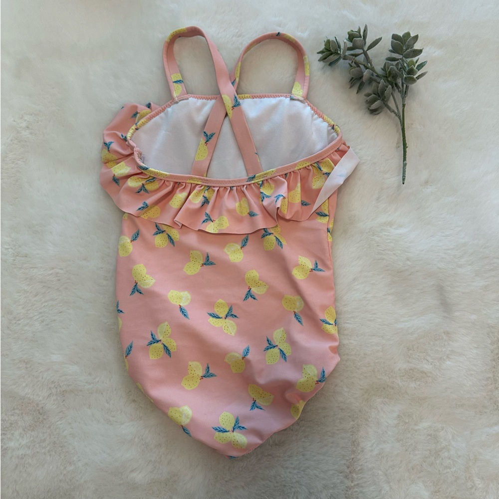 Sovereign Code | EUC - Lemon Ruffle One Piece Suit - Size 5 - Picture 2 of 3